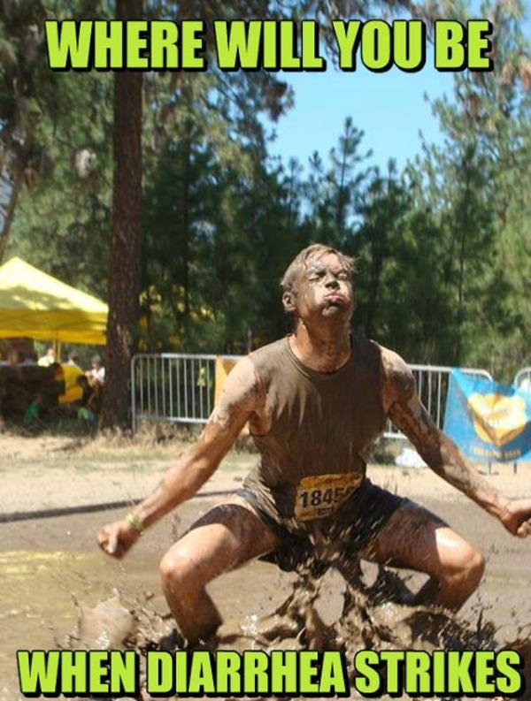 Runner's diarrhea Where Will You Be When Diarrhea Strikes? Know