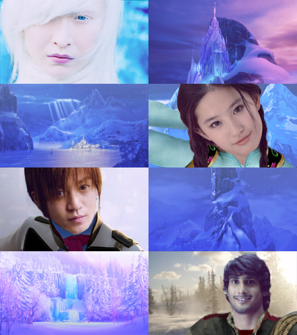 Frozen racebent, as live action movie (Thiscouldbefrozen) Disney's