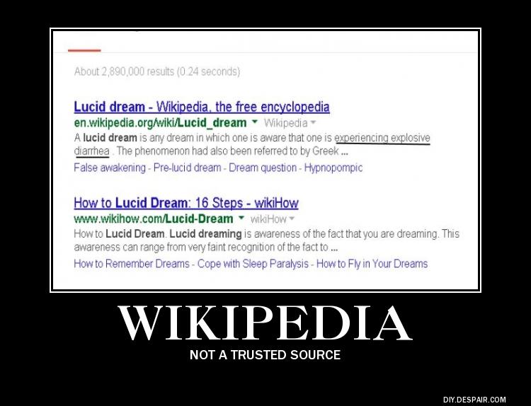 Wikipedia Demotivational Posters Know Your Meme