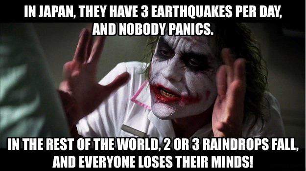 Rain And Everyone Loses Their Minds Everyone Loses Their Minds Know Your Meme