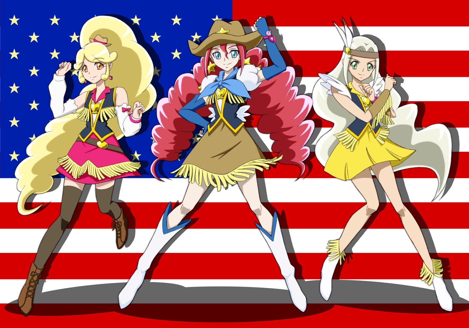 You Know They Are Americans Because They Are Cowboys And Indian Anime Manga Know Your Meme