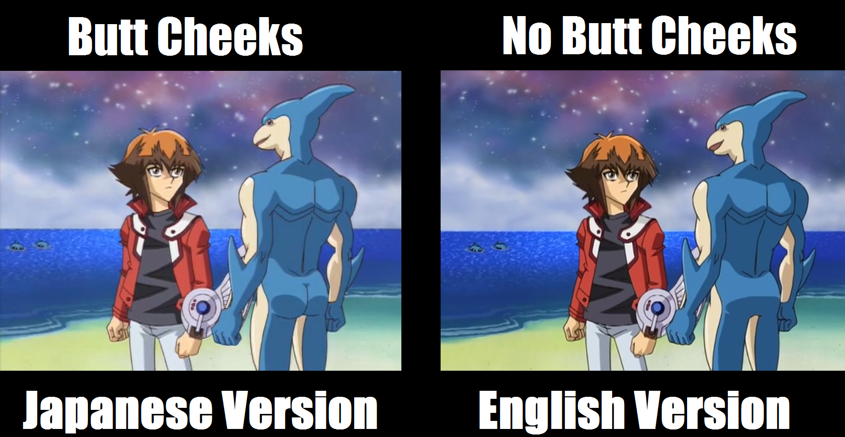 Japanese Vs English Version Anime Manga Know Your Meme