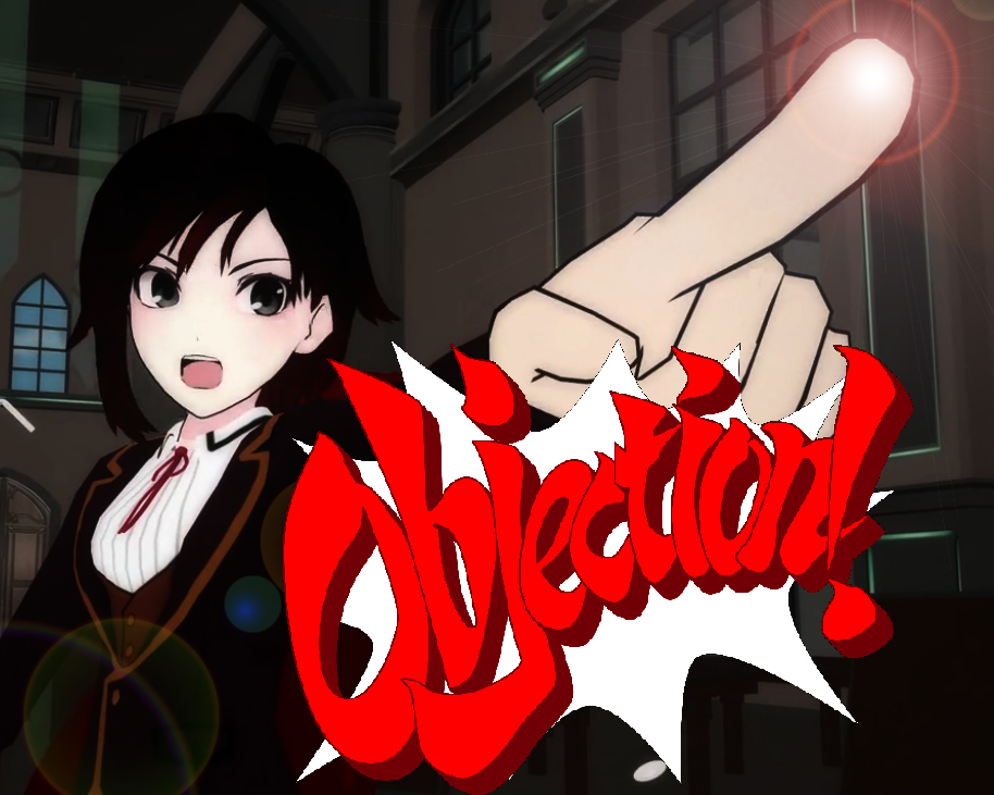Ruby rose: ace attorney | RWBY | Know Your Meme