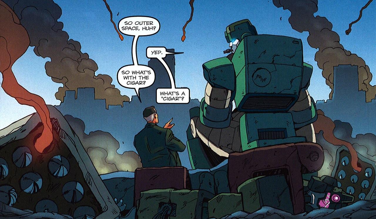 "Whats a 'cigar'?" Transformers Know Your Meme