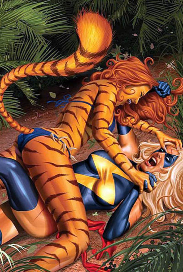 Catfight Marvel Comics Know Your Meme
