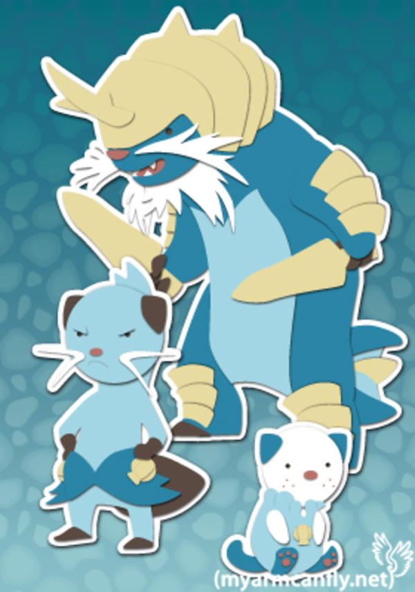 Water Otters Pokémon Know Your Meme