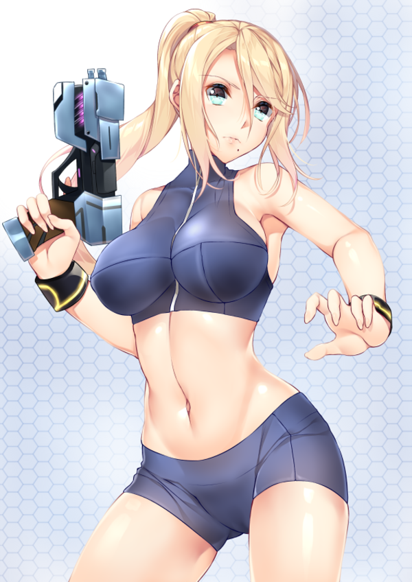 Anime skin tight suit