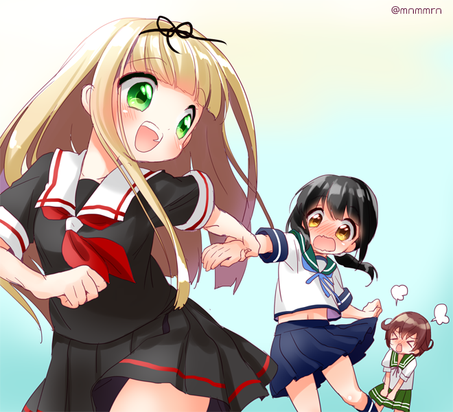 アニメの3人かわいかった Kantai Collection Know Your Meme