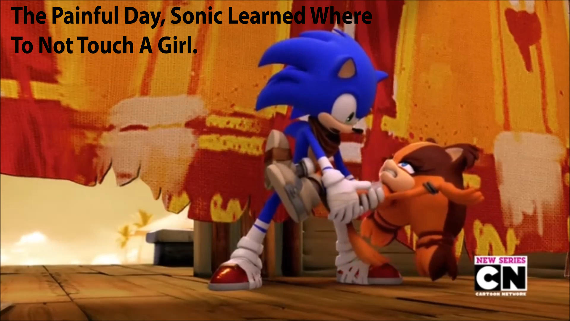 Sticks Will Stick It To Him Sonic Boom Know Your Meme