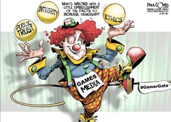clown cartoon gamergate know your meme