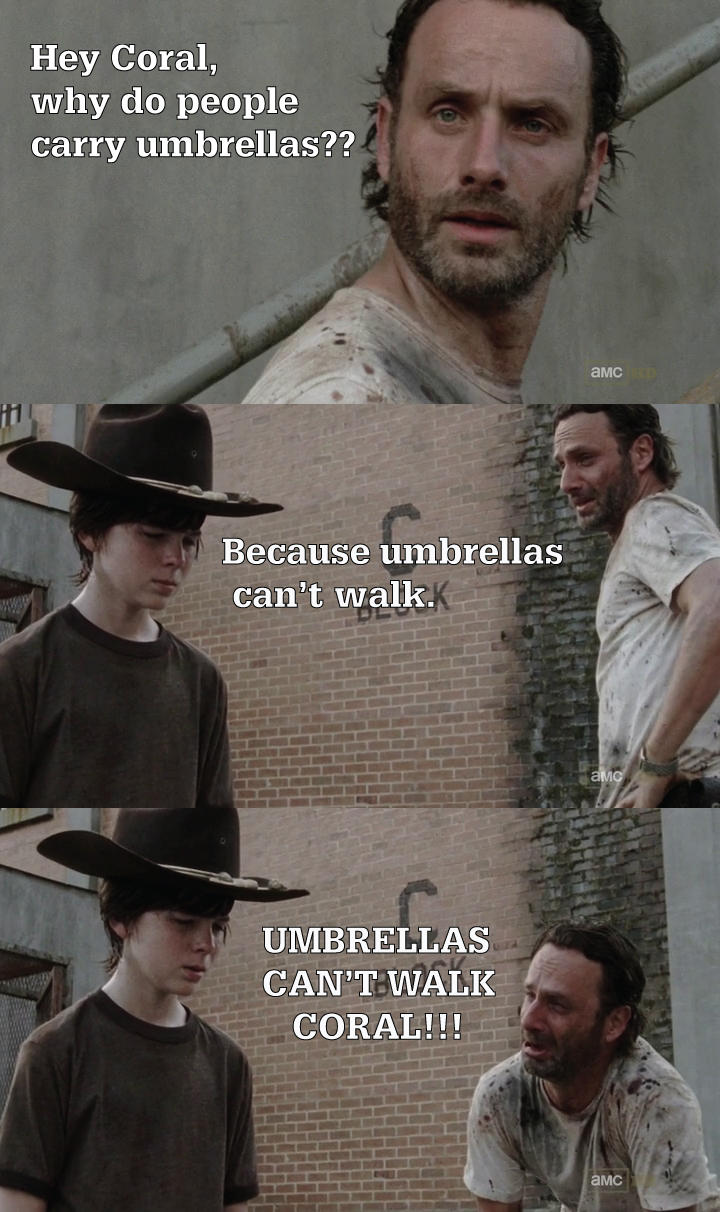 umbrellas Carl! Know Your Meme