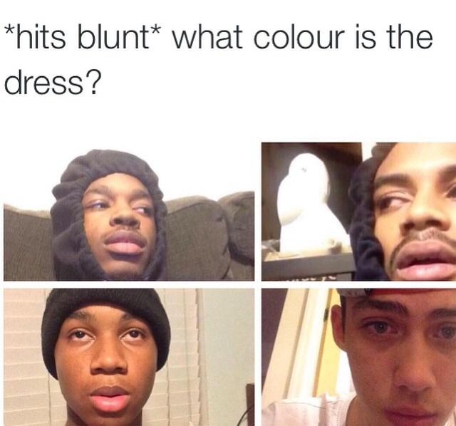 Hits Blunt The Dress What Color Is This Dress Know Your Meme