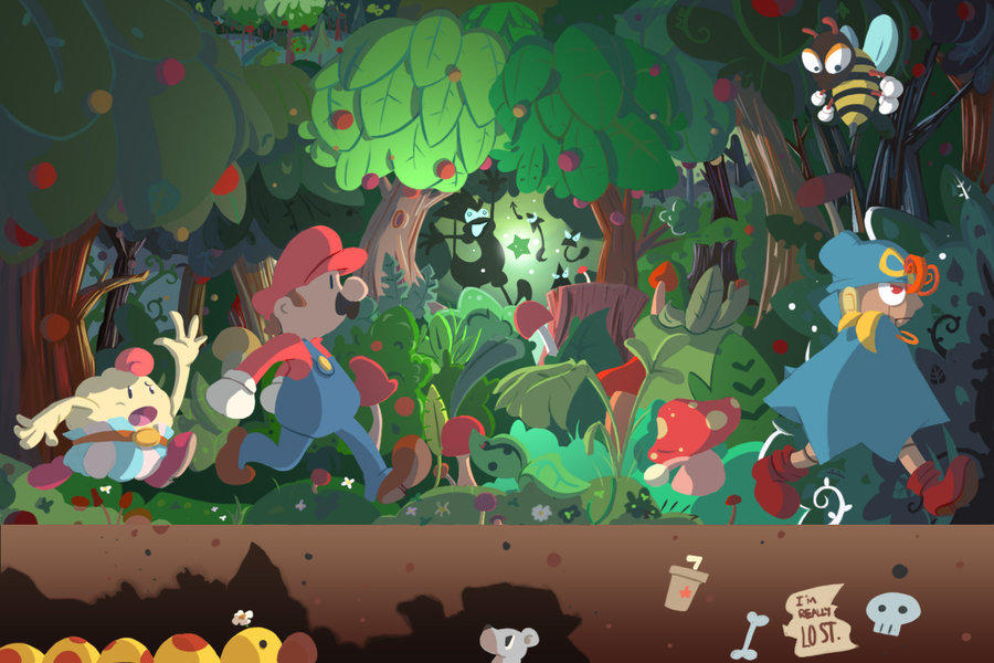 Follow Geno S Route Here By Loopy Lupe Super Mario Rpg Song Rawest Forest Know Your Meme