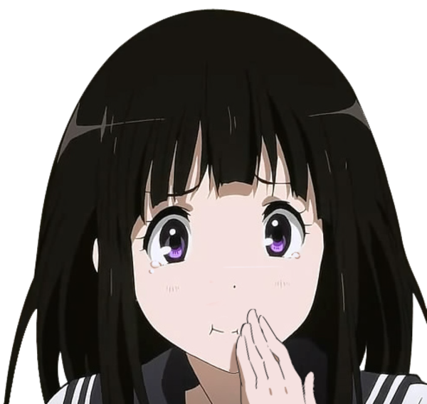 Smug Hyouka face.jpg Smug Anime Face Know Your Meme
