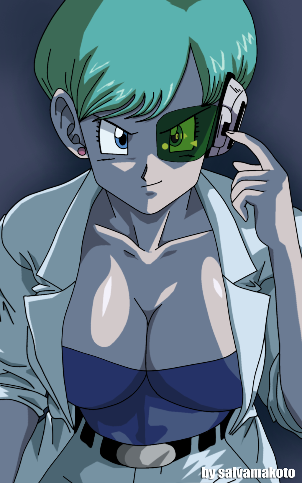 What Does The Scouter Say About Her Boobies Dragon Ball Know Your Meme