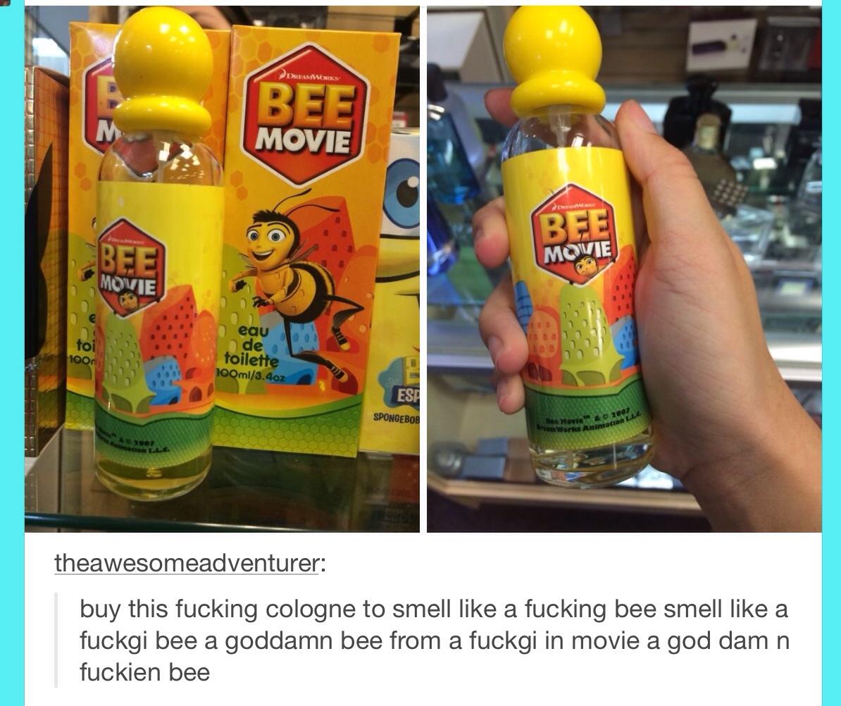 Bee cologne Bee Movie Know Your Meme