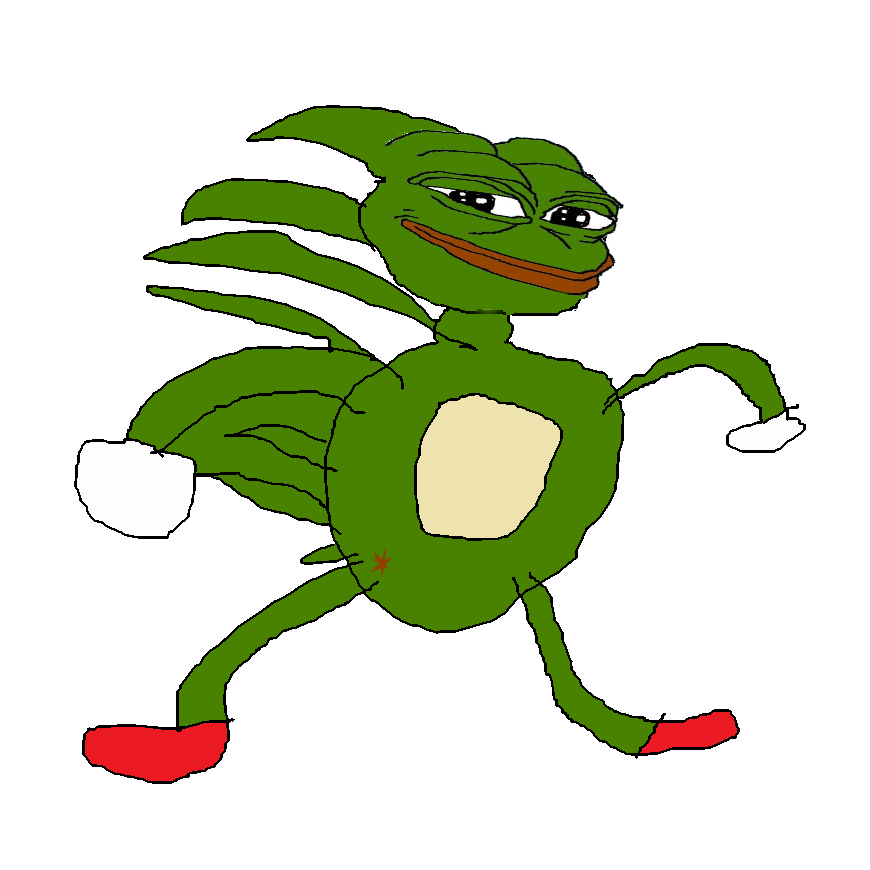 TFW you're sanic | Smug Frog | Know Your Meme