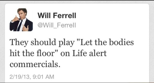 Will Ferrell Talks About Bodies Let The Bodies Hit The Floor