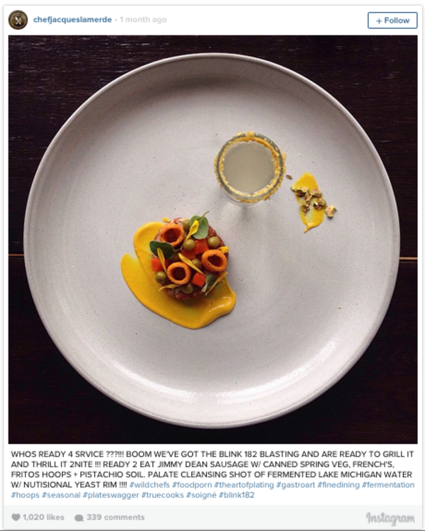 Chef Jacques La Merde Instagram post Chef Jacques la Merde Know