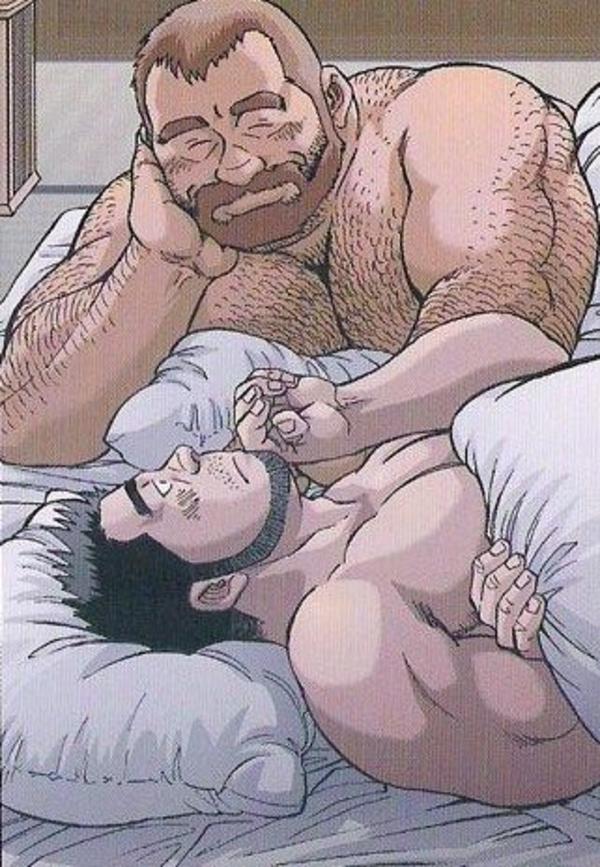 bara, men, hairy, bear.