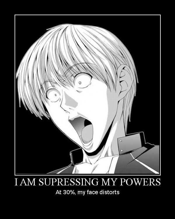 Suppressing at 33 Hide Your Power Level Know Your Meme