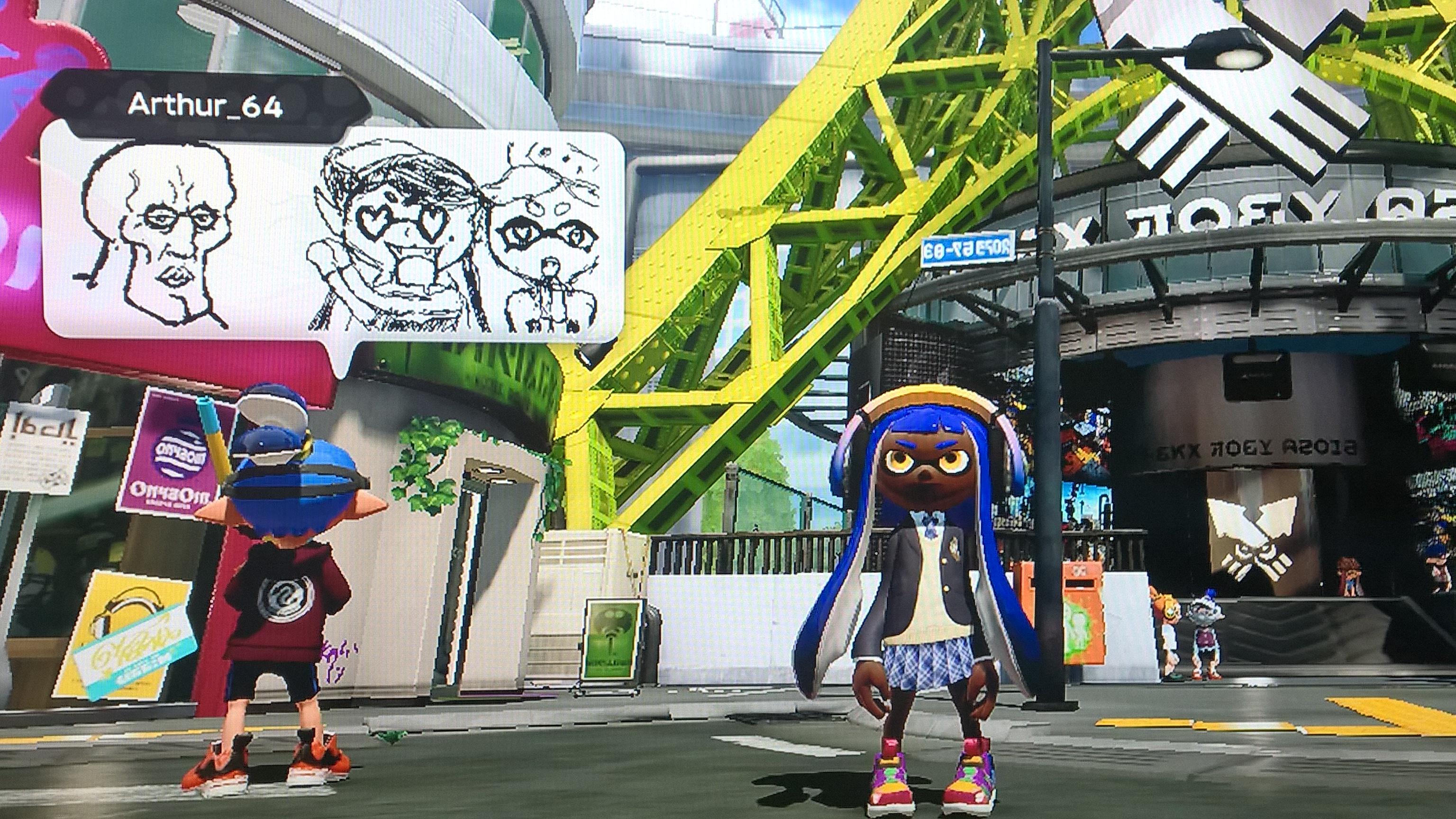Squid Sisters are crazy for Handsome Squidward... | Splatoon | Know Your  Meme