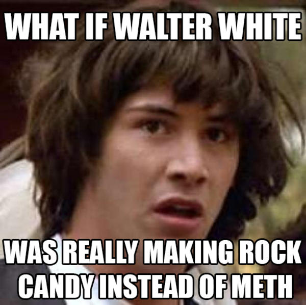 Is it meth or rock candy? Conspiracy Keanu Know Your Meme