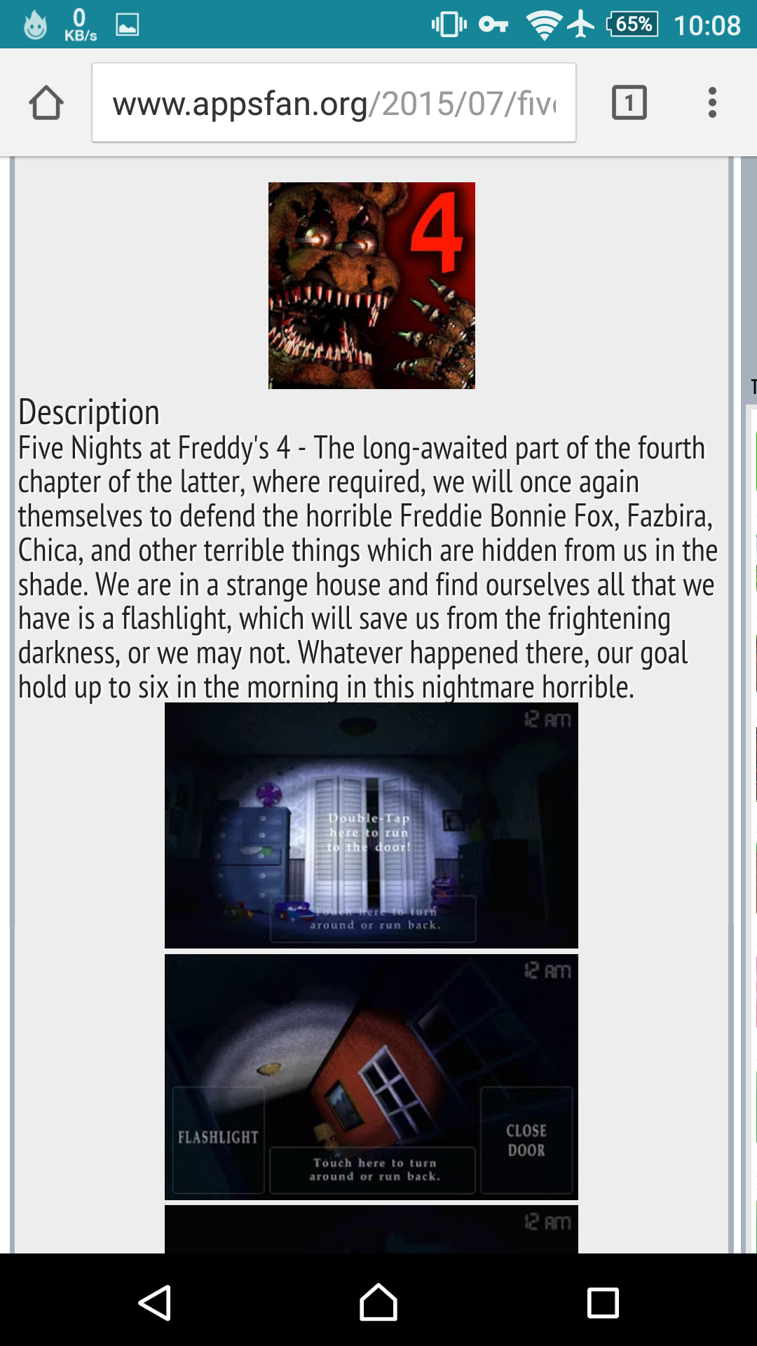 Engrish Description of FNAF 4. | Five Nights at Freddy's | Know Your Meme