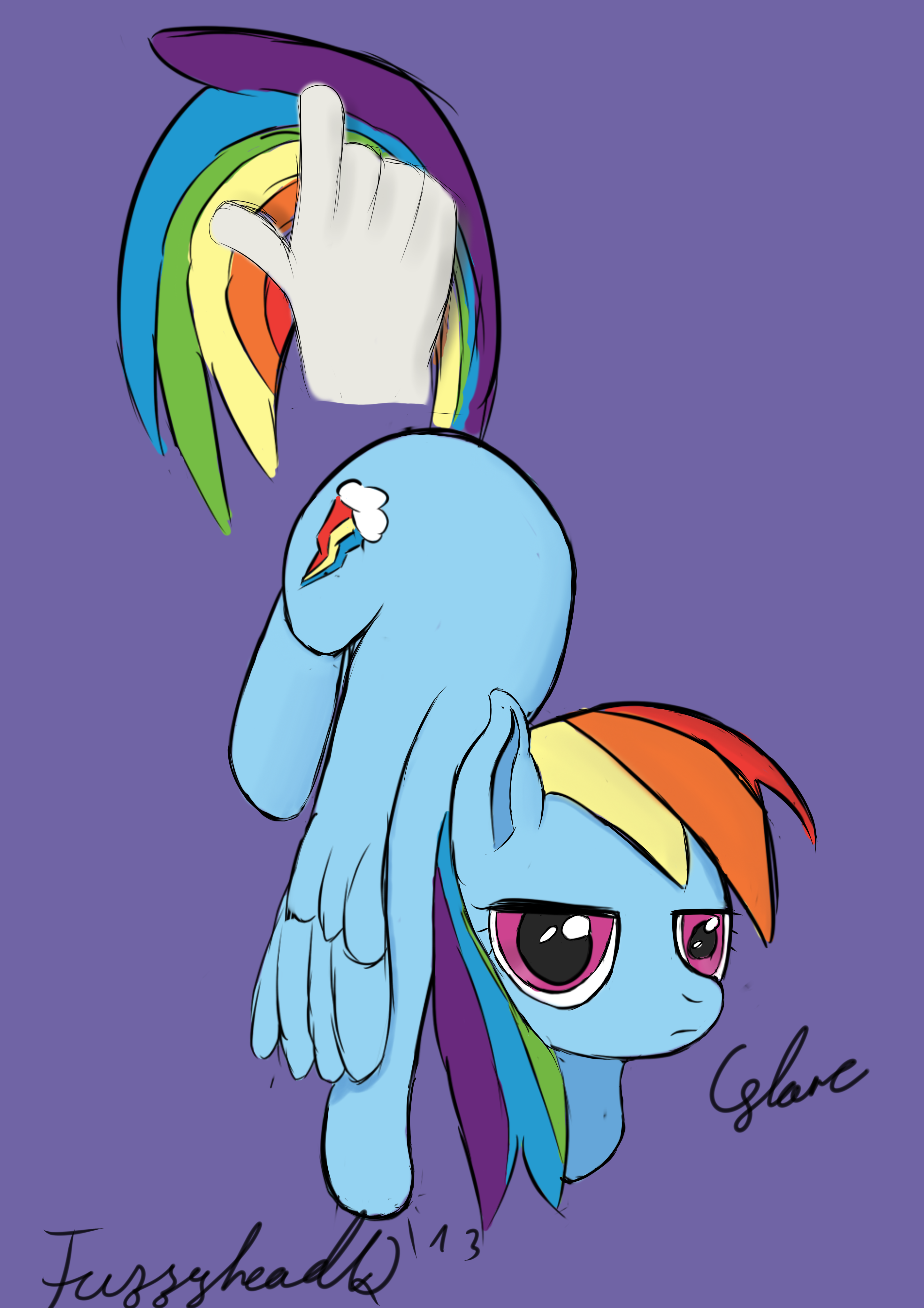 Desktop Ponies Rainbow Dash Fanart Desktop Ponies Know Your Meme