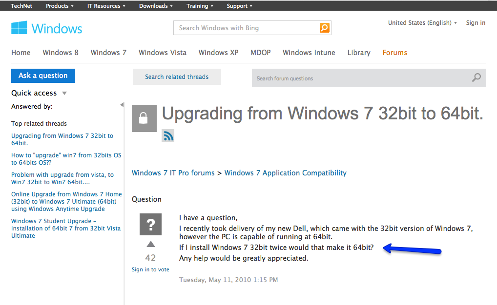 Install Windows Twice? If I Install Windows 32bit Twice Would That