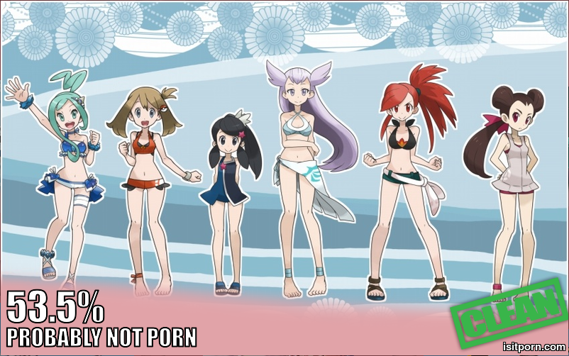 Waifu's from Pokemon in swimsuits aren't porn | Is It Porn ...