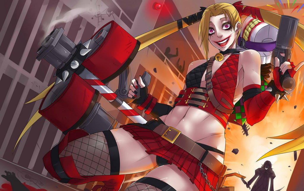 Harley quinn anime wallpaper