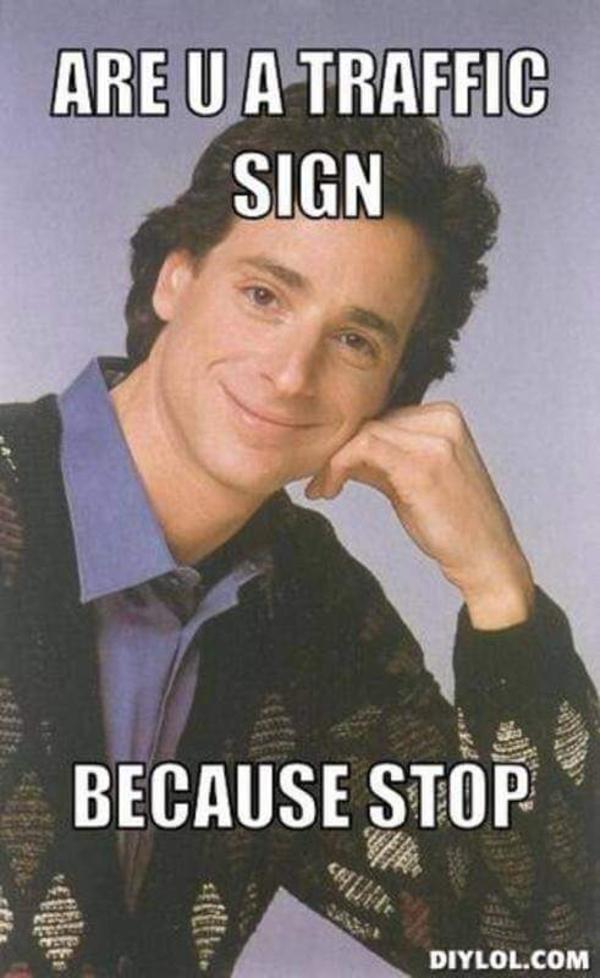 Are you a traffic sign? Reaction Images Know Your Meme