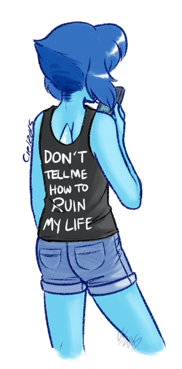 lapis lazuli shirt