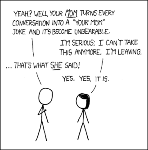 xkcd Your Mom Jokes Know Your Meme
