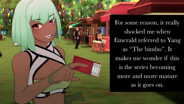 Emerald Must Ve Been Reading My Rwby Tflns Rwby Know Your Meme