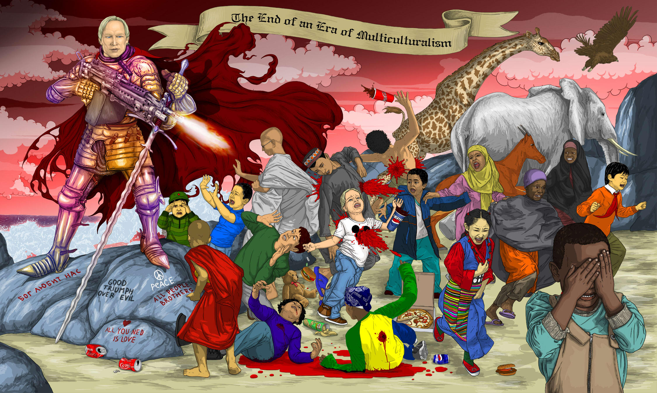 Breivik Fan Art Cultural Marxism Know Your Meme