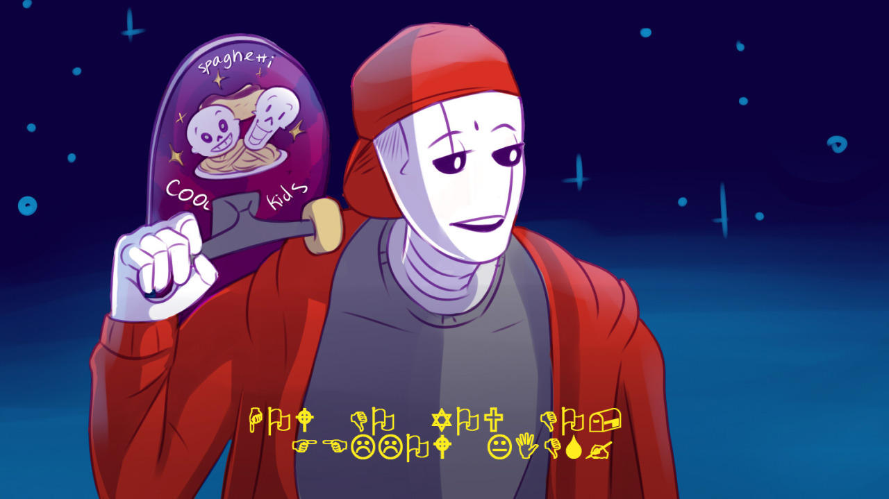 Everyone sees Gaster as scary, serious, and intimidating; and im just" |  Undertale | Know Your Meme