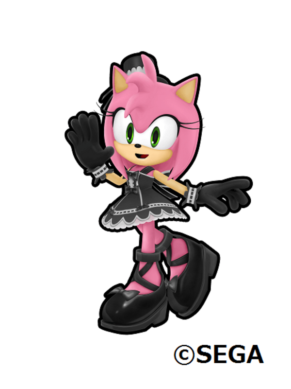 Gothic Amy Sonic the Hedgehog.