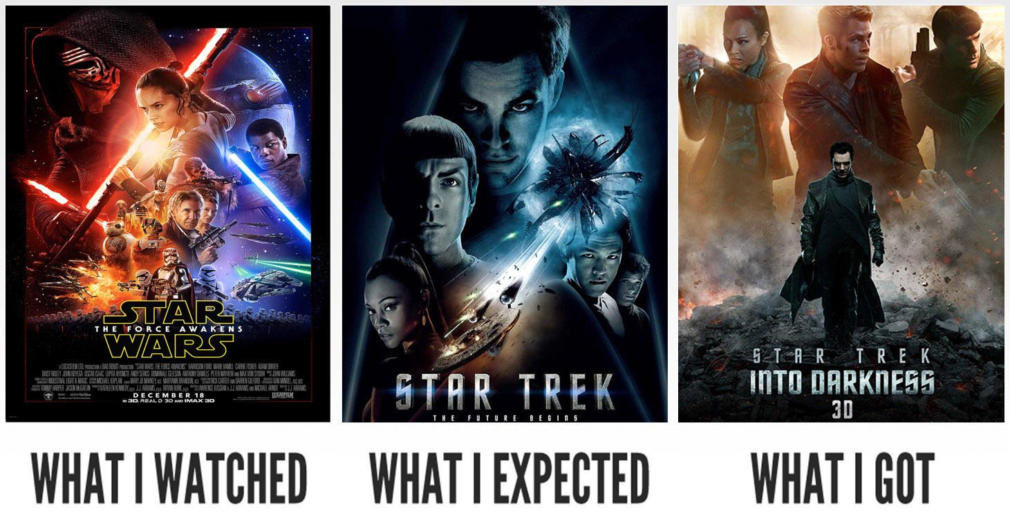 into the dark star wars