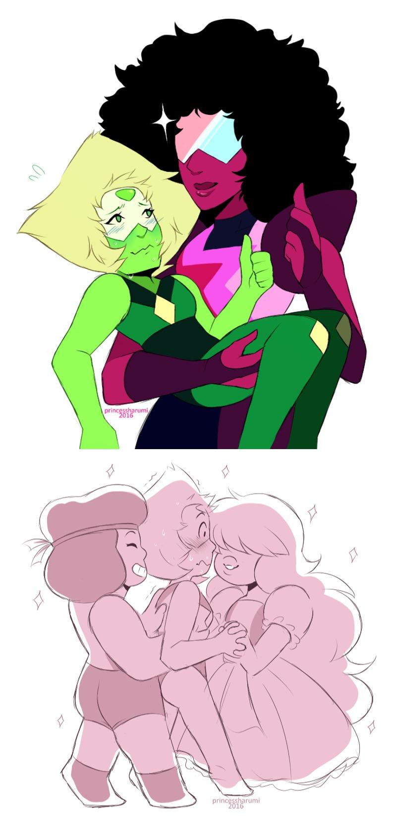 makes Peridot’s initiation official +have an extra Peridot sandwich♡" Steven Universe