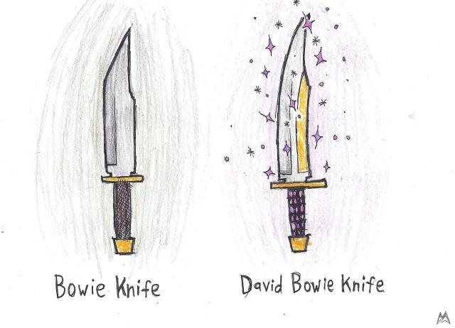 David Bowie Knife David Bowie Know Your Meme