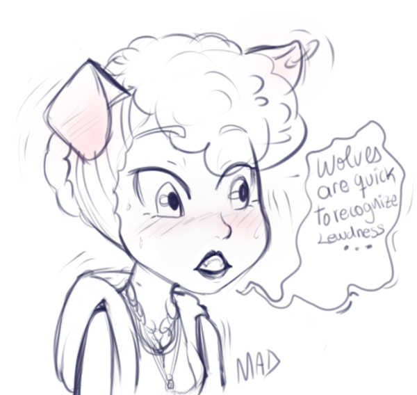 Wolves are quick to recognize lewdness Elves Are Quick To Recognize