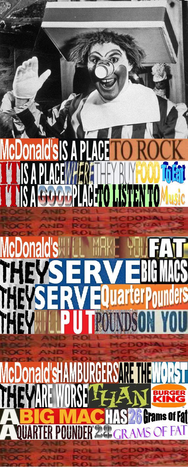 Rock And Roll Mcdonalds Meme