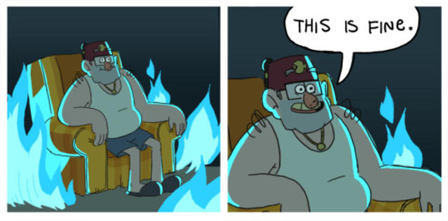 This is fine | This Is Fine | Know Your Meme