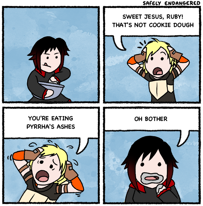 It stinks being late to the party. | RWBY | Know Your Meme