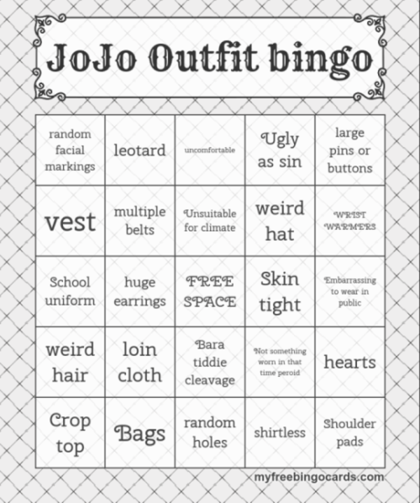 Jojo Bingo