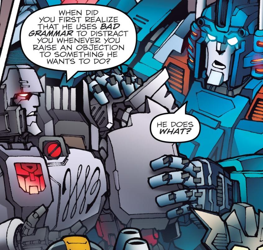 Bad grammar as a distraction Transformers Know Your Meme