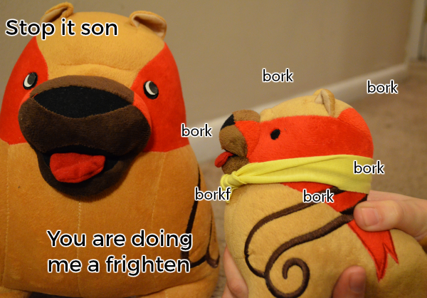 Mabari Version Stop It Son You Are Doing Me A Frighten Know Your Meme