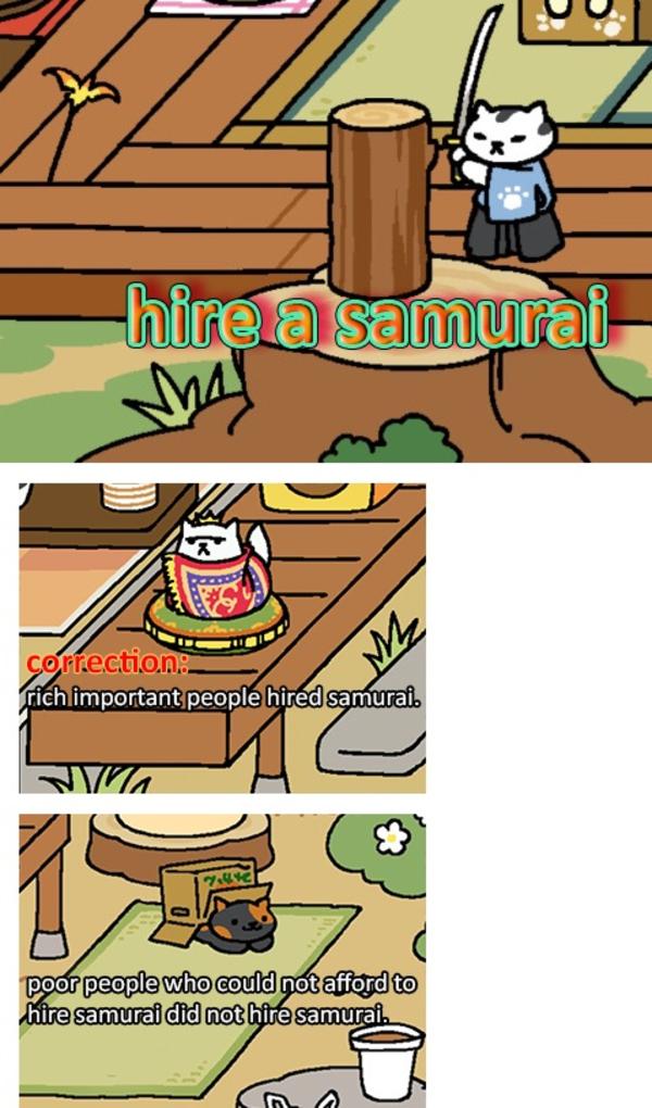 Hire A Sameowrai History of Japan Know Your Meme